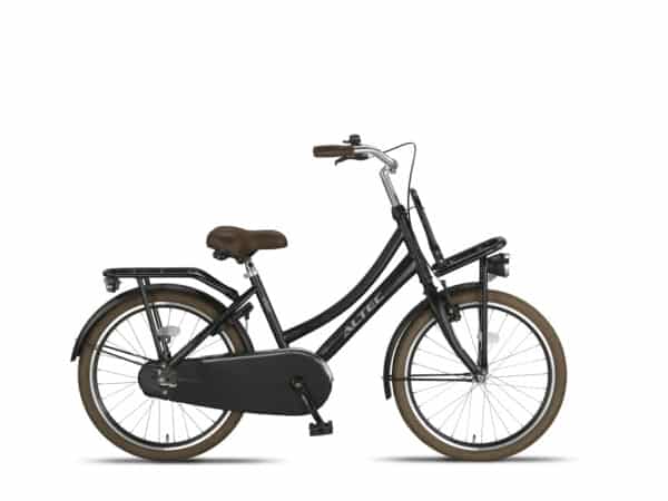 Altec Urban Dames Transportfiets 22 inch 37 cm Zwart Mat
