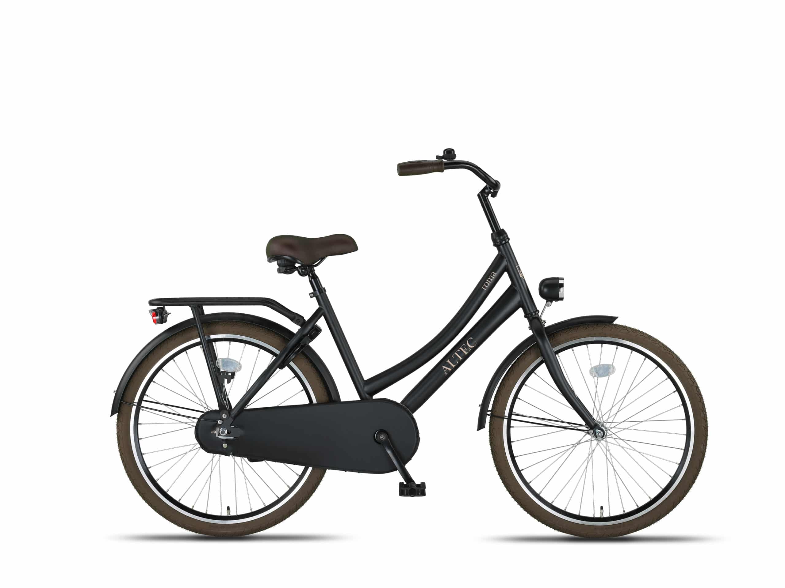 Altec Roma Meisjesfiets 24 inch Zwart Mat