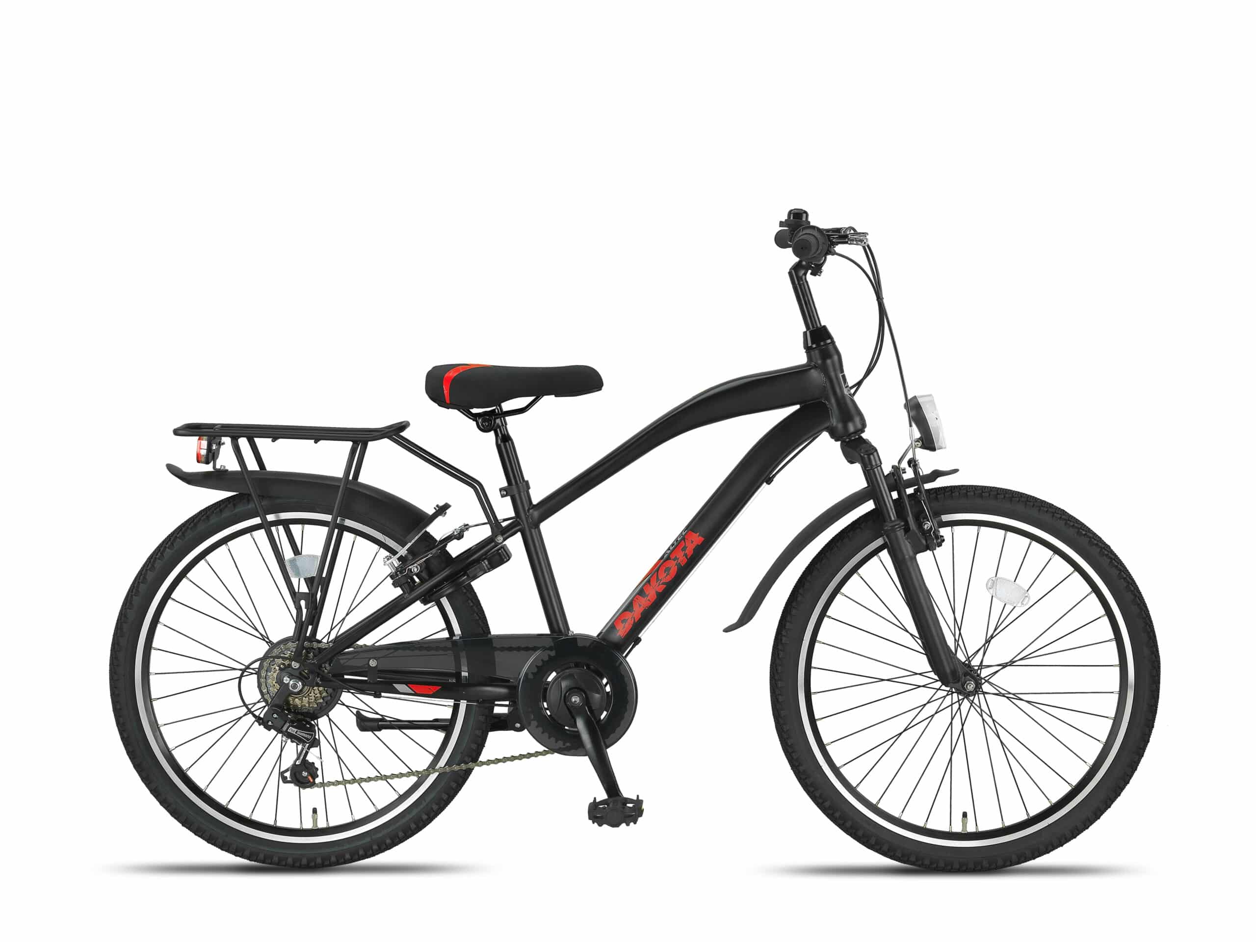 Altec Dakota Mountainbike 24 inch 30 cm Black-red