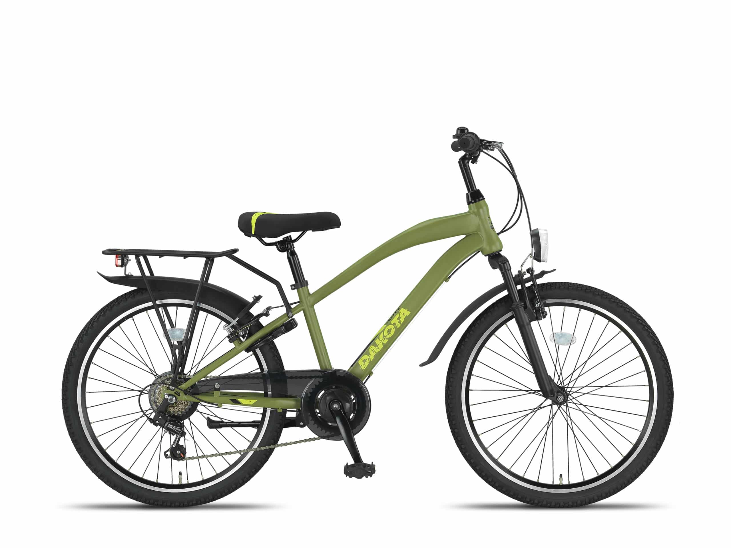 Altec Dakota Mountainbike 24 inch 30 cm Army Green