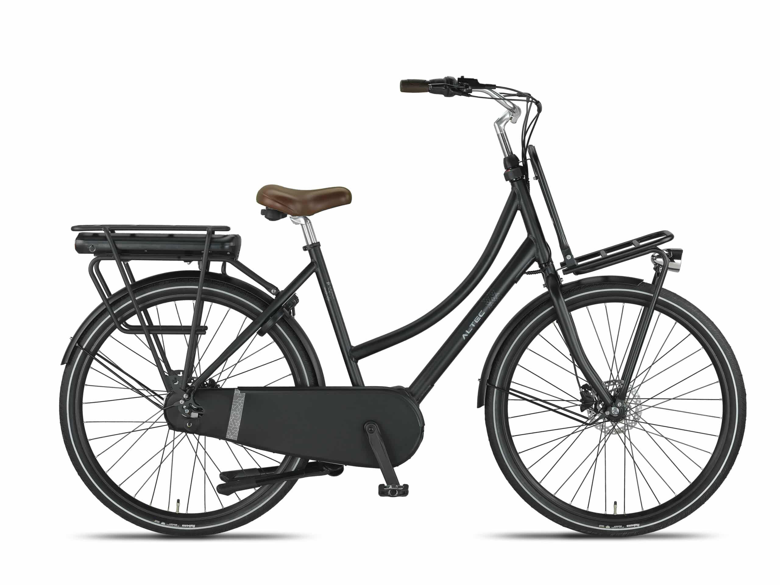 Altec Troja Elektrische Transportfiets 28 inch 53 cm Zwart Mat