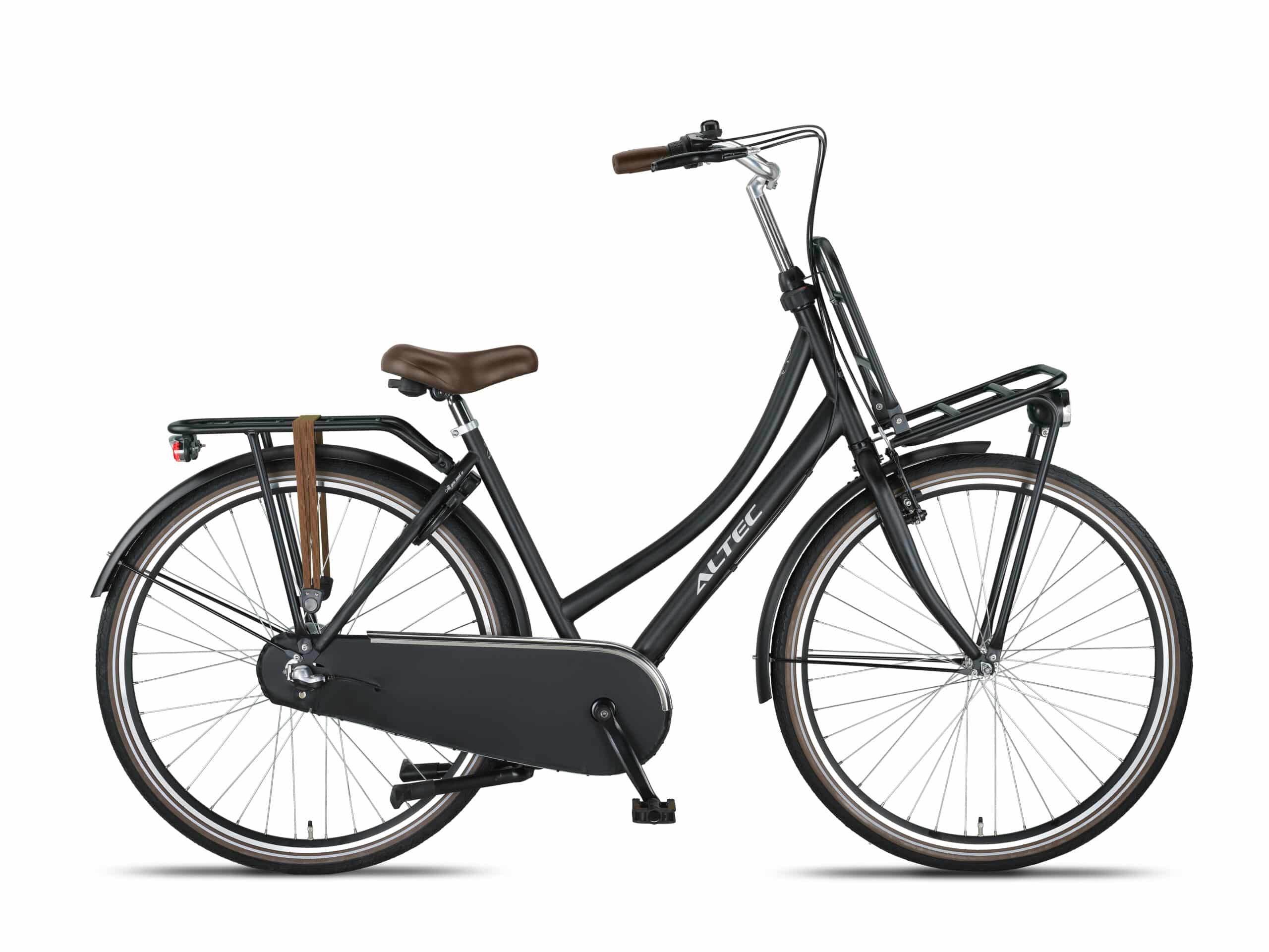 Altec Love Dames Transportfiets 28 inch 53 cm Zwart Mat