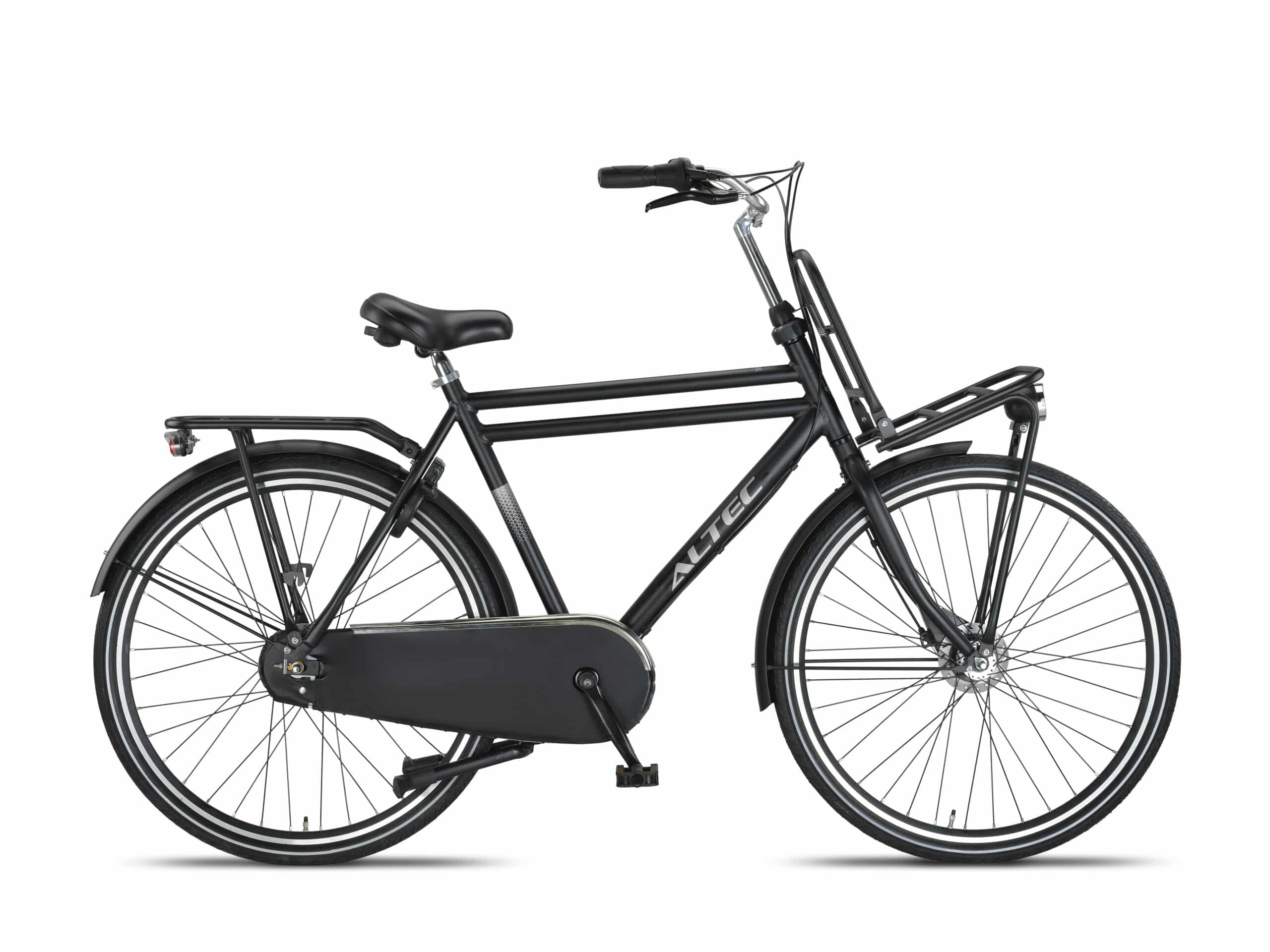 Altec Image Heren Transportfiets 28 inch 57 cm Zwart Mat