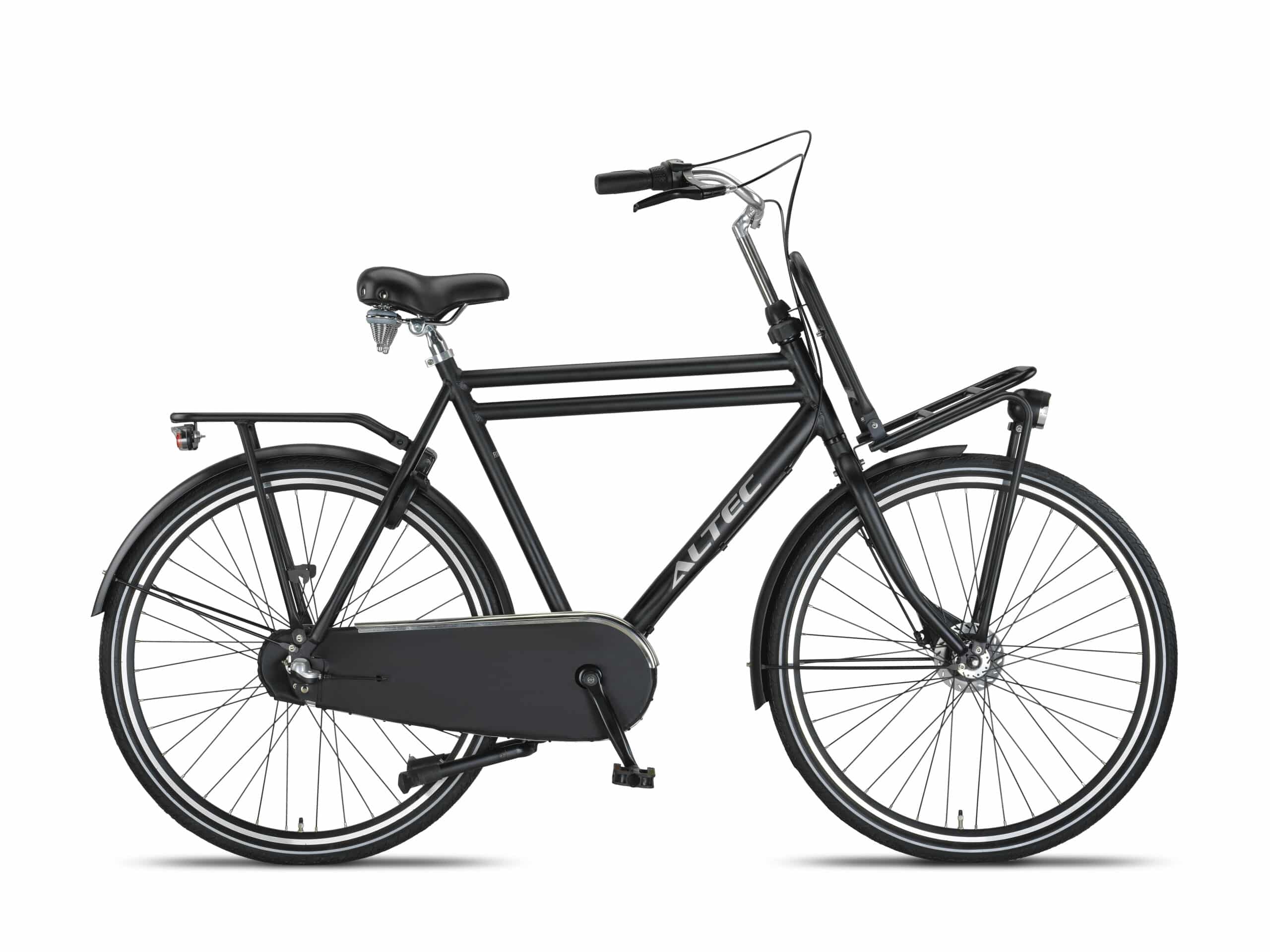 Altec Retro Transportfiets 28 inch Heren 61 cm Mat Zwart