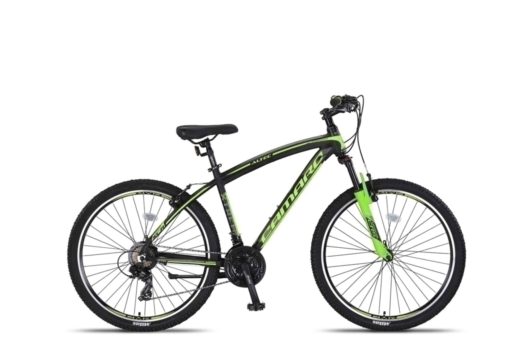 Altec Camaro Black/Green Mountainbike 27.5 inch 45 cm Black-green