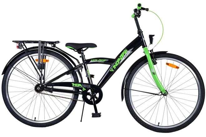 Volare Thombike 26 inch Jongensfiets Zwart Groen