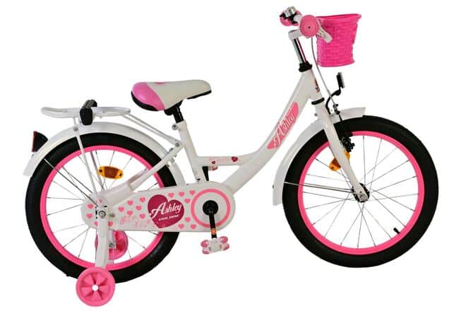 Volare Ashley Kinderfiets 18 inch Meisjesfiets Wit