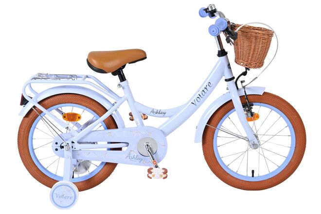 Volare Ashley Kinderfiets 16 inch Meisjesfiets Pastel Blauw
