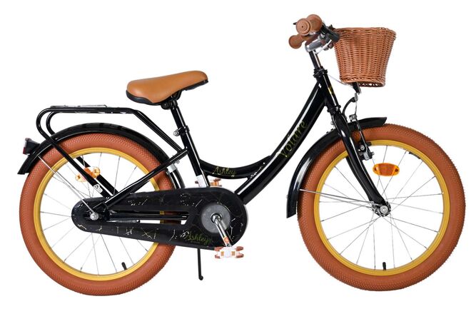 Volare Ashley Kinderfiets 18 inch Meisjesfiets Zwart