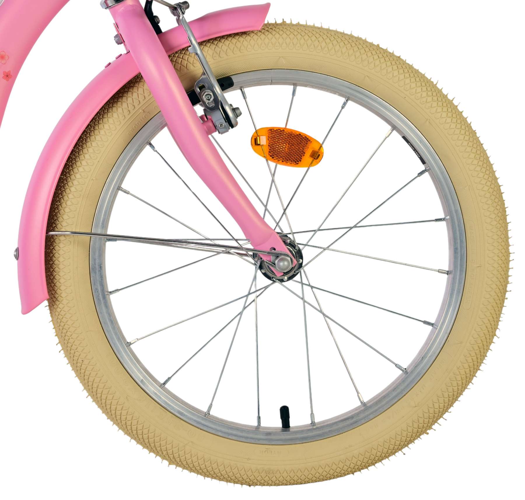 Volare Blossom Kinderfiets 18 inch Meisjesfiets Roze Twee Handremmen - Afbeelding 4