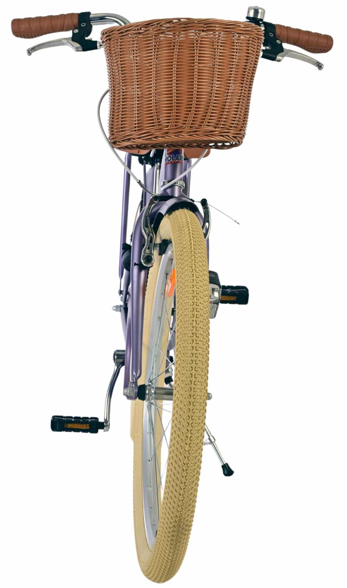 Volare Blossom Kinderfiets 24 inch Meisjesfiets Paars Twee Handremmen - Afbeelding 6