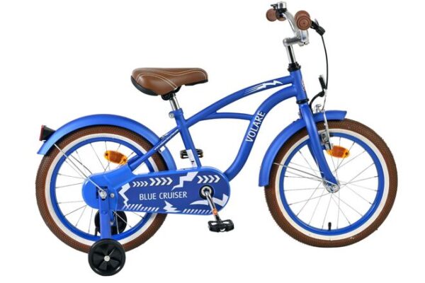 Volare Blue Cruiser Kinderfiets 16 inch Jongensfiets Blauw