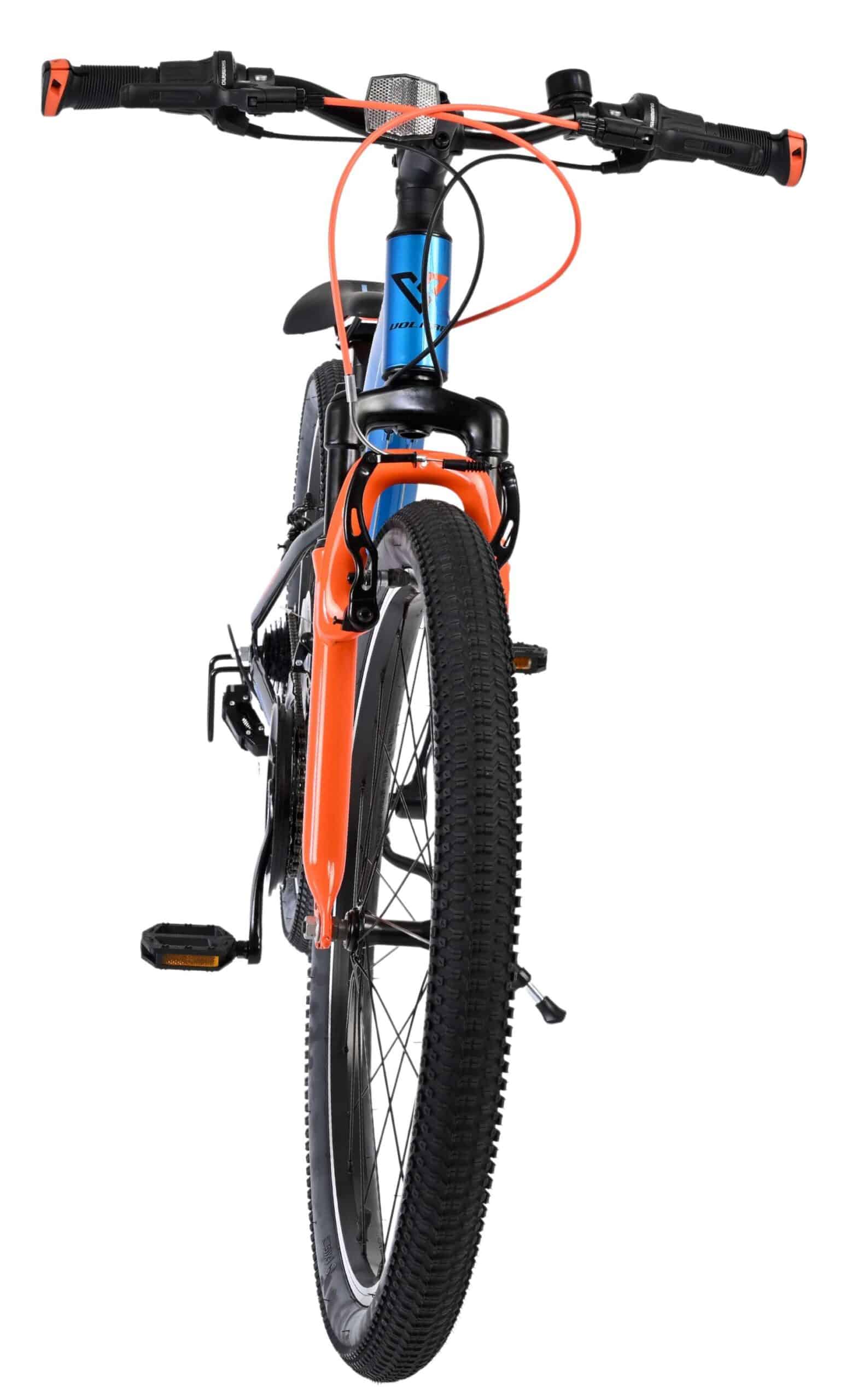 Volare Boost Kinderfiets 24 inch Jongensfiets Blauw Oranje 21 Versnellingen - Afbeelding 8