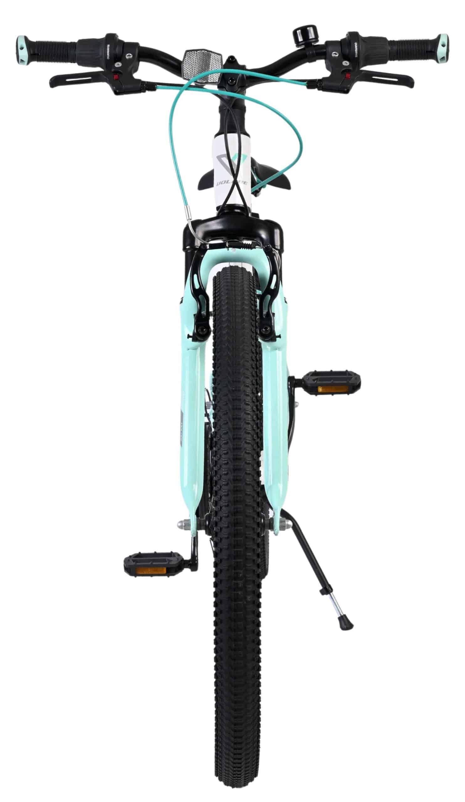 Volare Boost 26 inch Meisjesfiets Wit Mintgroen 21 Versnellingen - Afbeelding 7