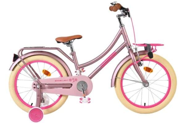 Volare Excellent Kinderfiets 18 inch Meisjesfiets Mat Roze