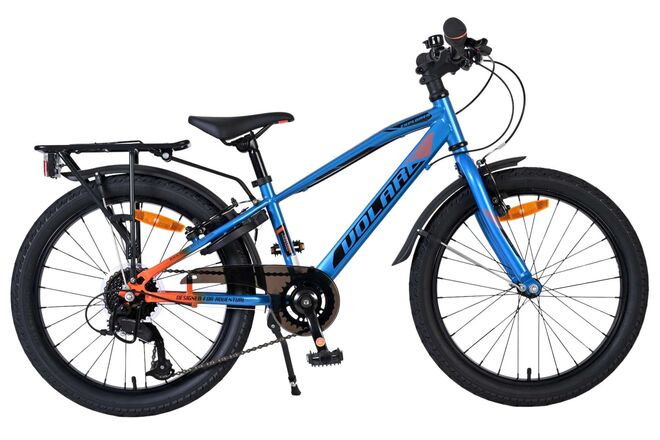 Volare Explorer Kinderfiets 20 inch Jongensfiets Blauw 7 Versnellingen