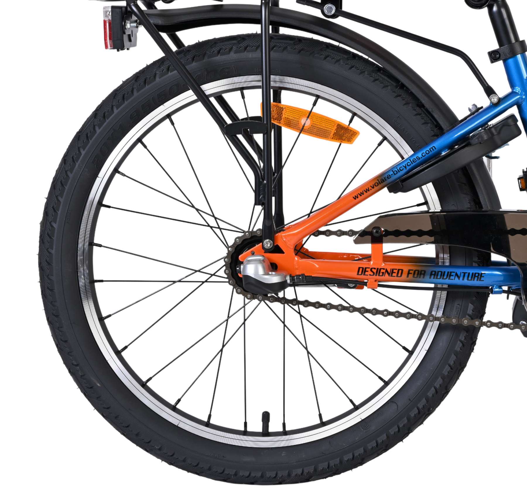 Volare Explorer Kinderfiets 20 inch Jongensfiets Blauw 3 Versnellingen - Afbeelding 2