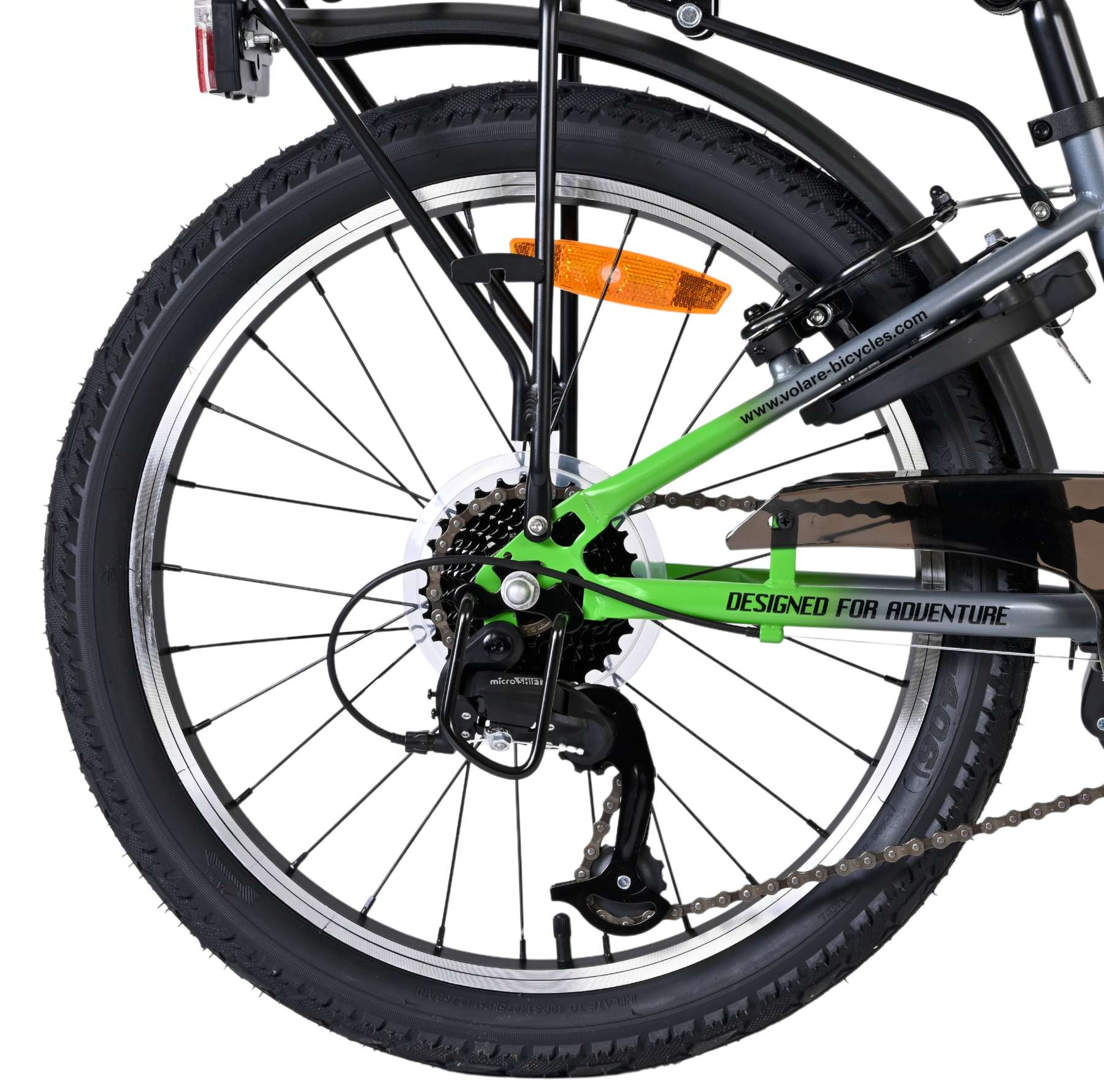 Volare Explorer Kinderfiets 20 inch Jongensfiets Donkergrijs 7 Versnellingen - Afbeelding 2
