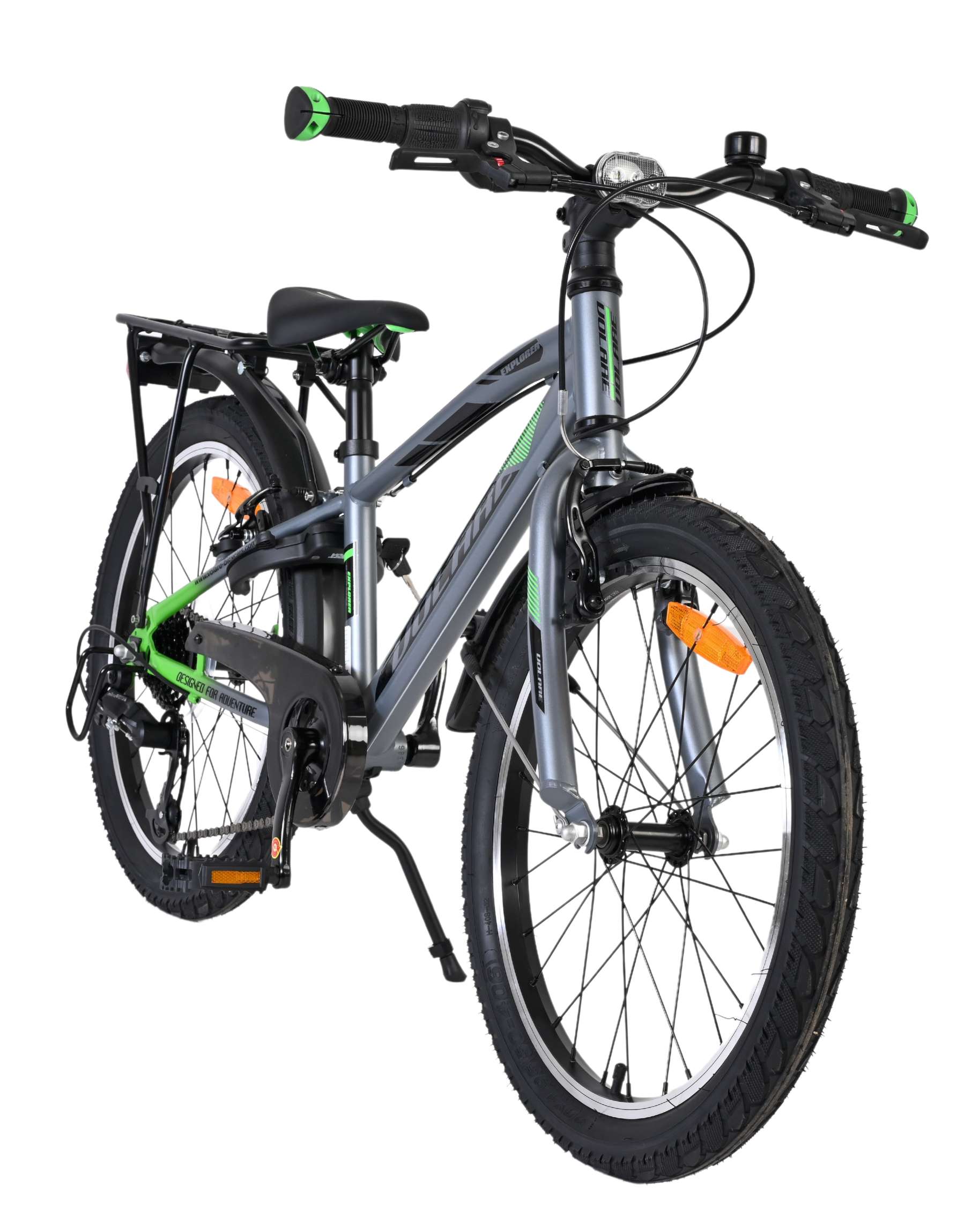 Volare Explorer Kinderfiets 20 inch Jongensfiets Donkergrijs 7 Versnellingen - Afbeelding 6