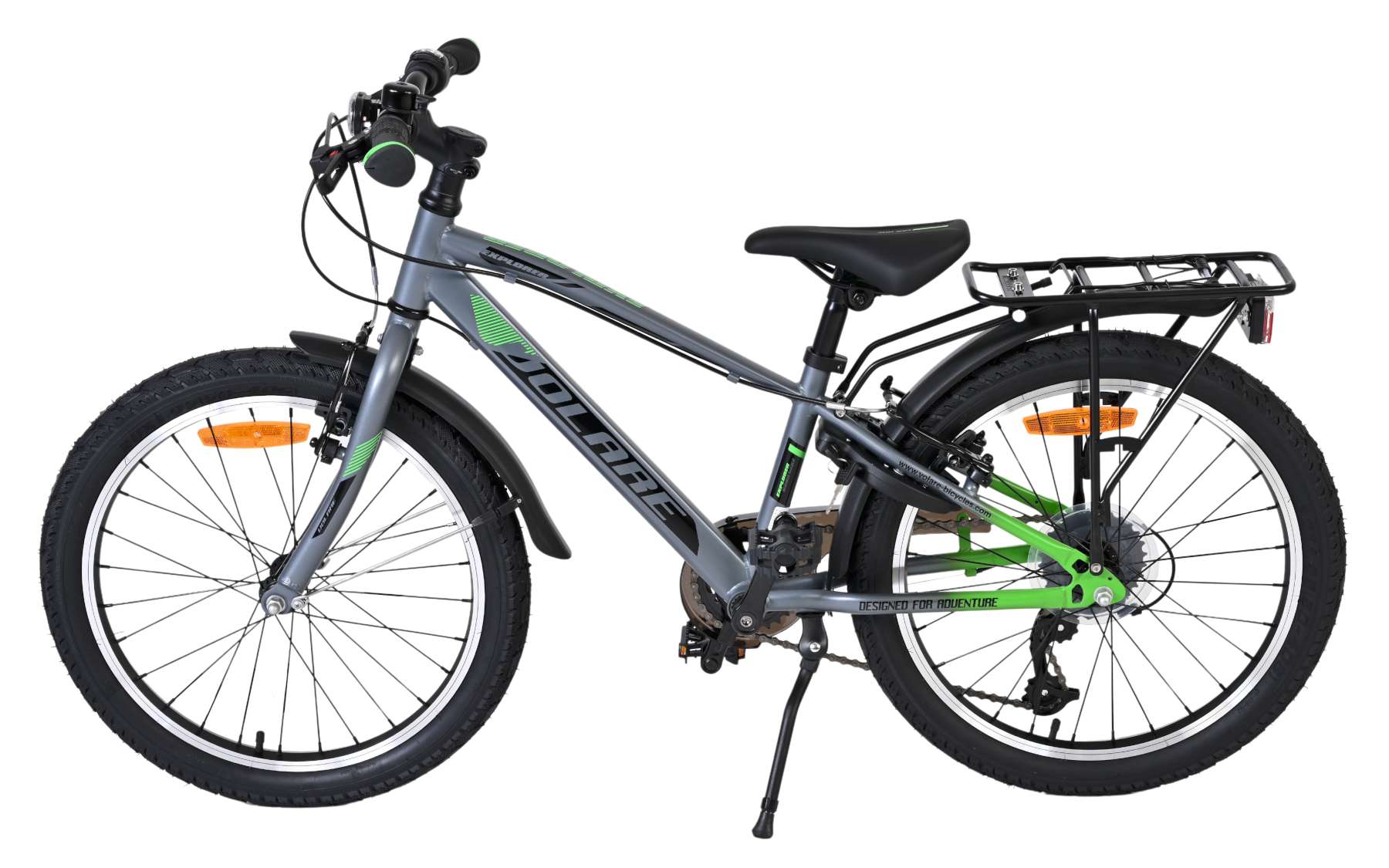 Volare Explorer Kinderfiets 20 inch Jongensfiets Donkergrijs 7 Versnellingen - Afbeelding 8