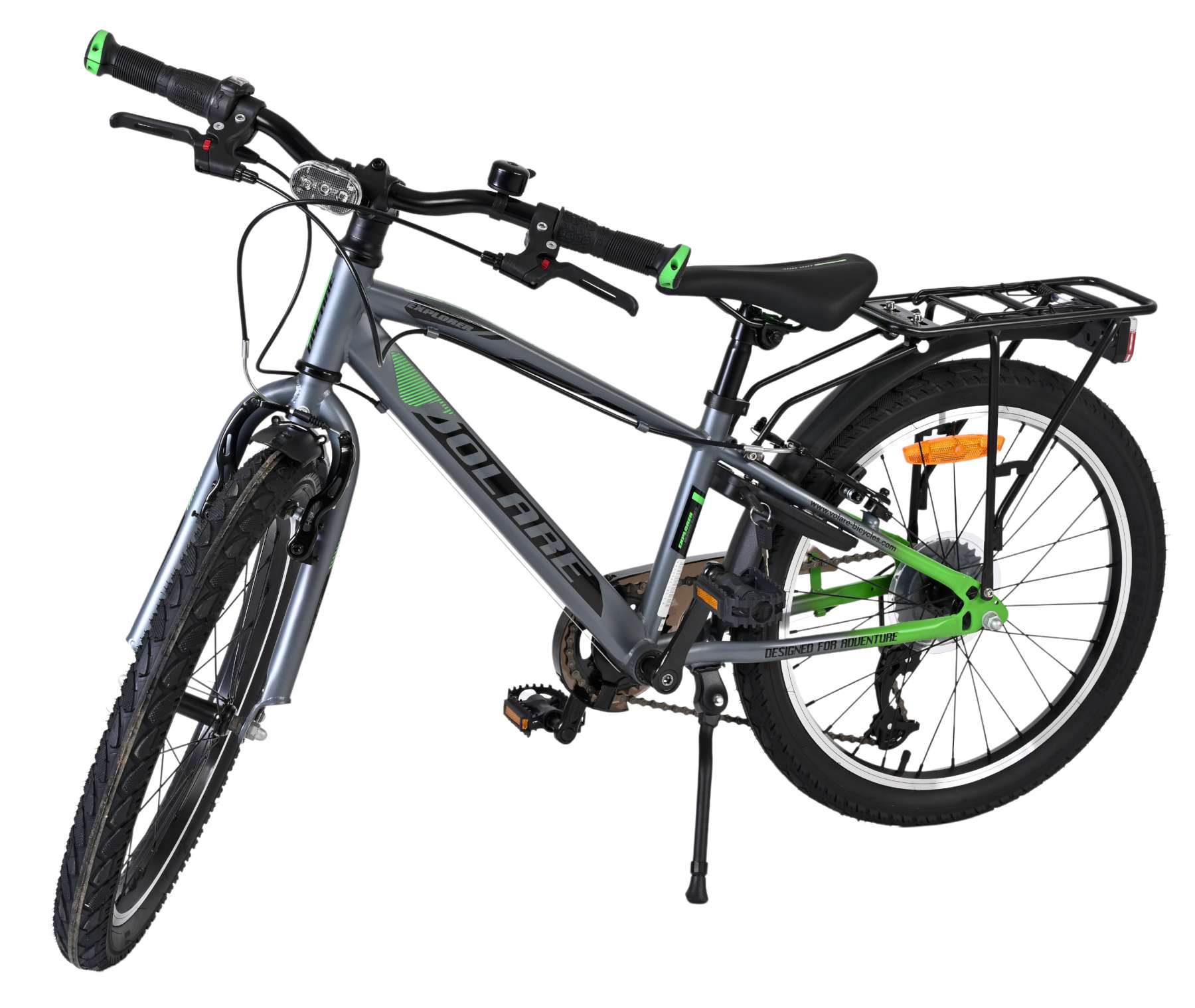 Volare Explorer Kinderfiets 20 inch Jongensfiets Donkergrijs 7 Versnellingen - Afbeelding 9