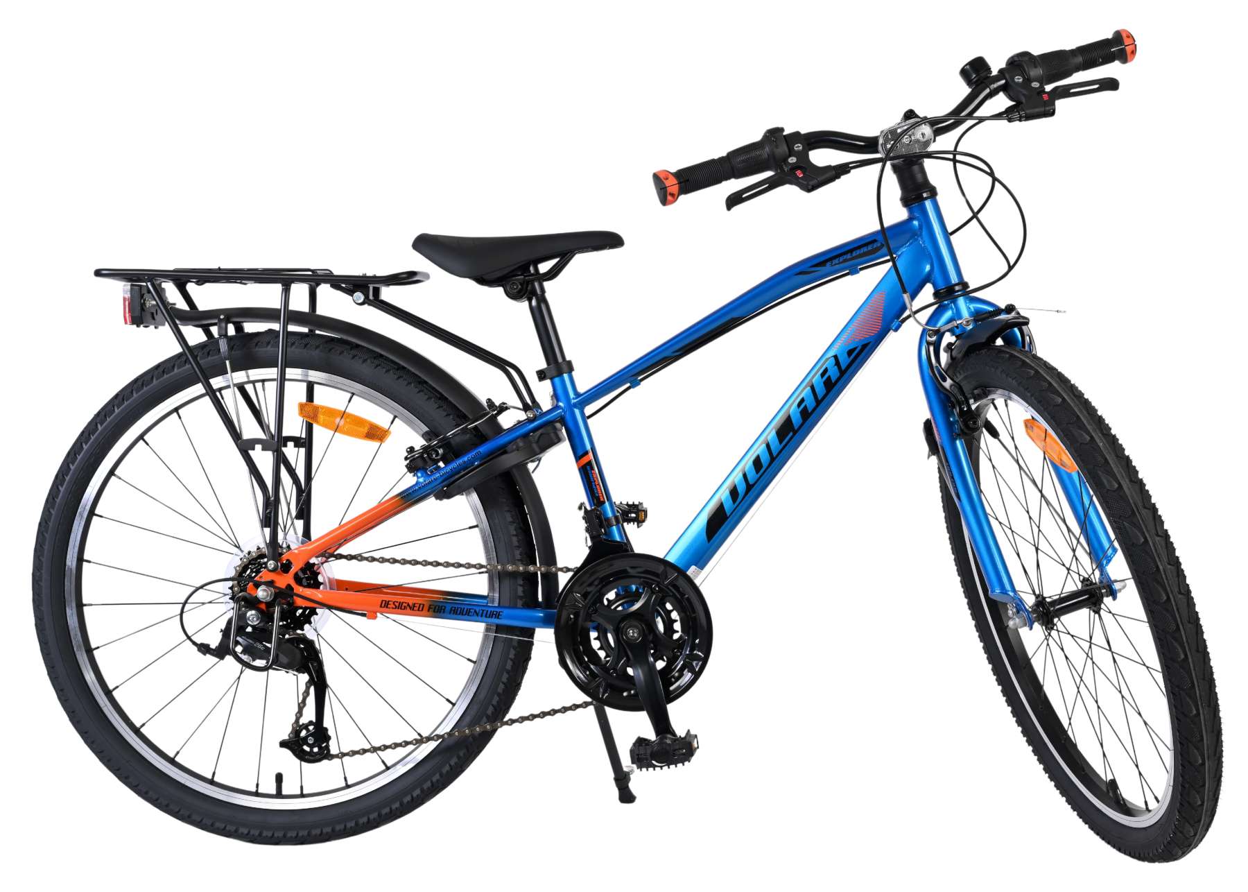 Volare Explorer Kinderfiets 24 inch Jongensfiets Blauw 18 Versnellingen - Afbeelding 12