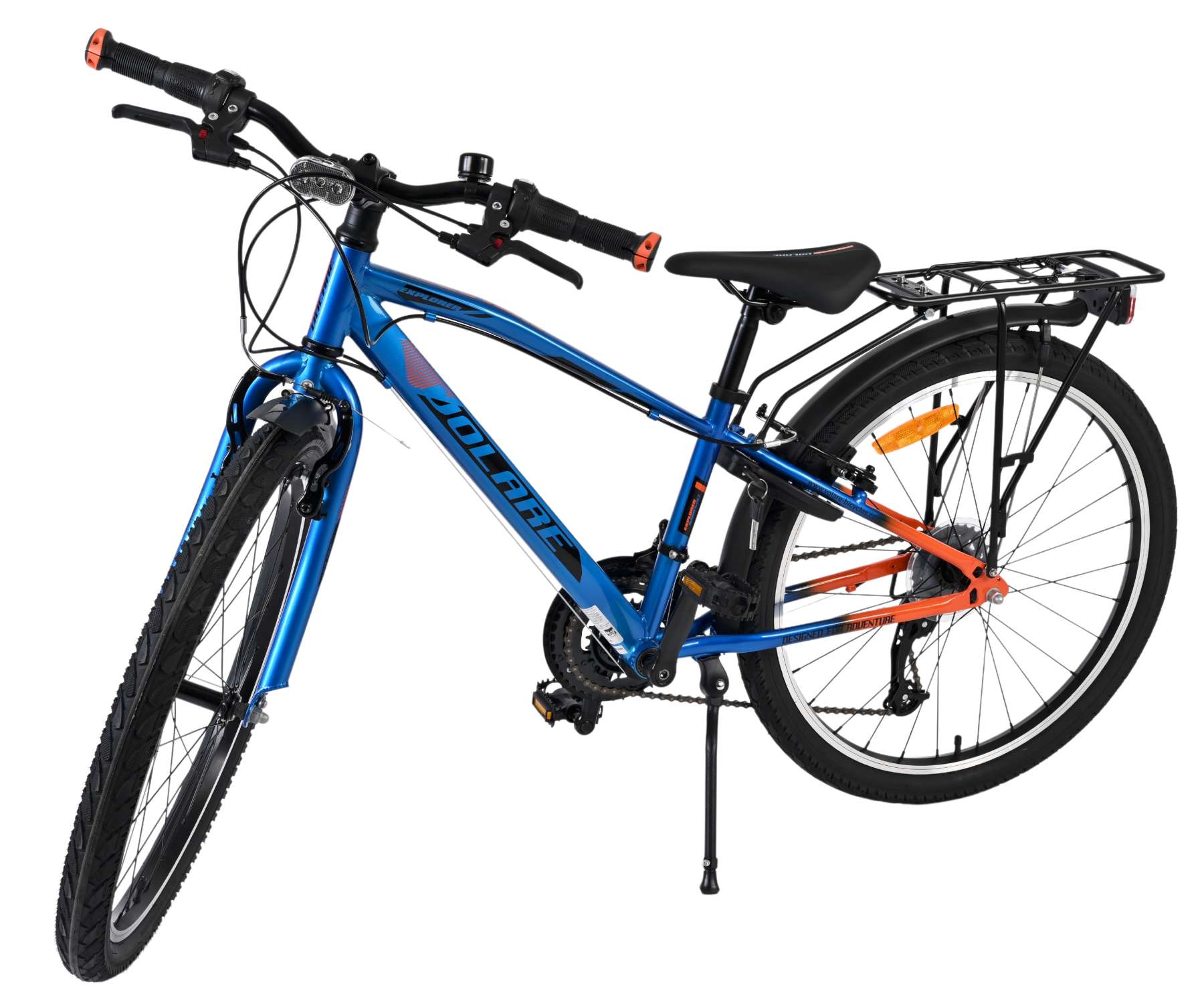 Volare Explorer Kinderfiets 24 inch Jongensfiets Blauw 18 Versnellingen - Afbeelding 10