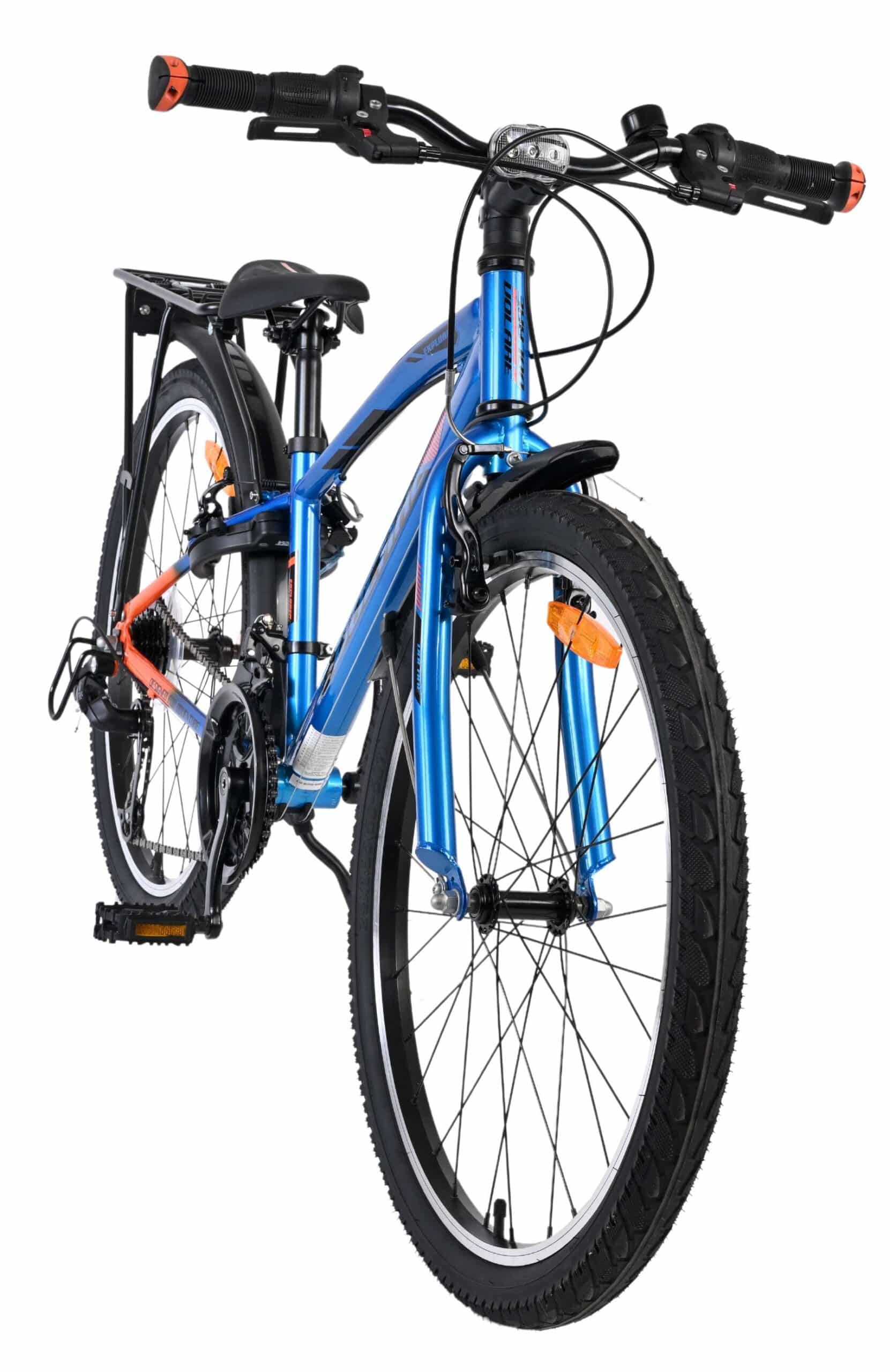 Volare Explorer Kinderfiets 24 inch Jongensfiets Blauw 18 Versnellingen - Afbeelding 7