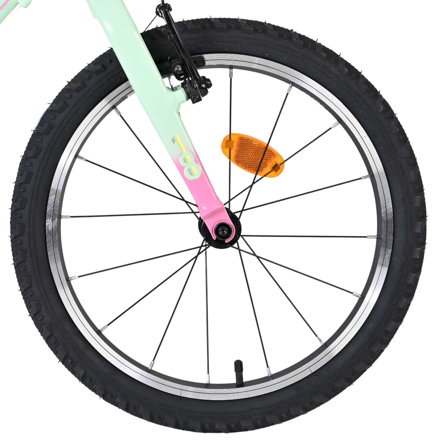 Volare Milano Kinderfiets 18 inch Meisjesfiets Groen 6 Versnellingen - Afbeelding 3