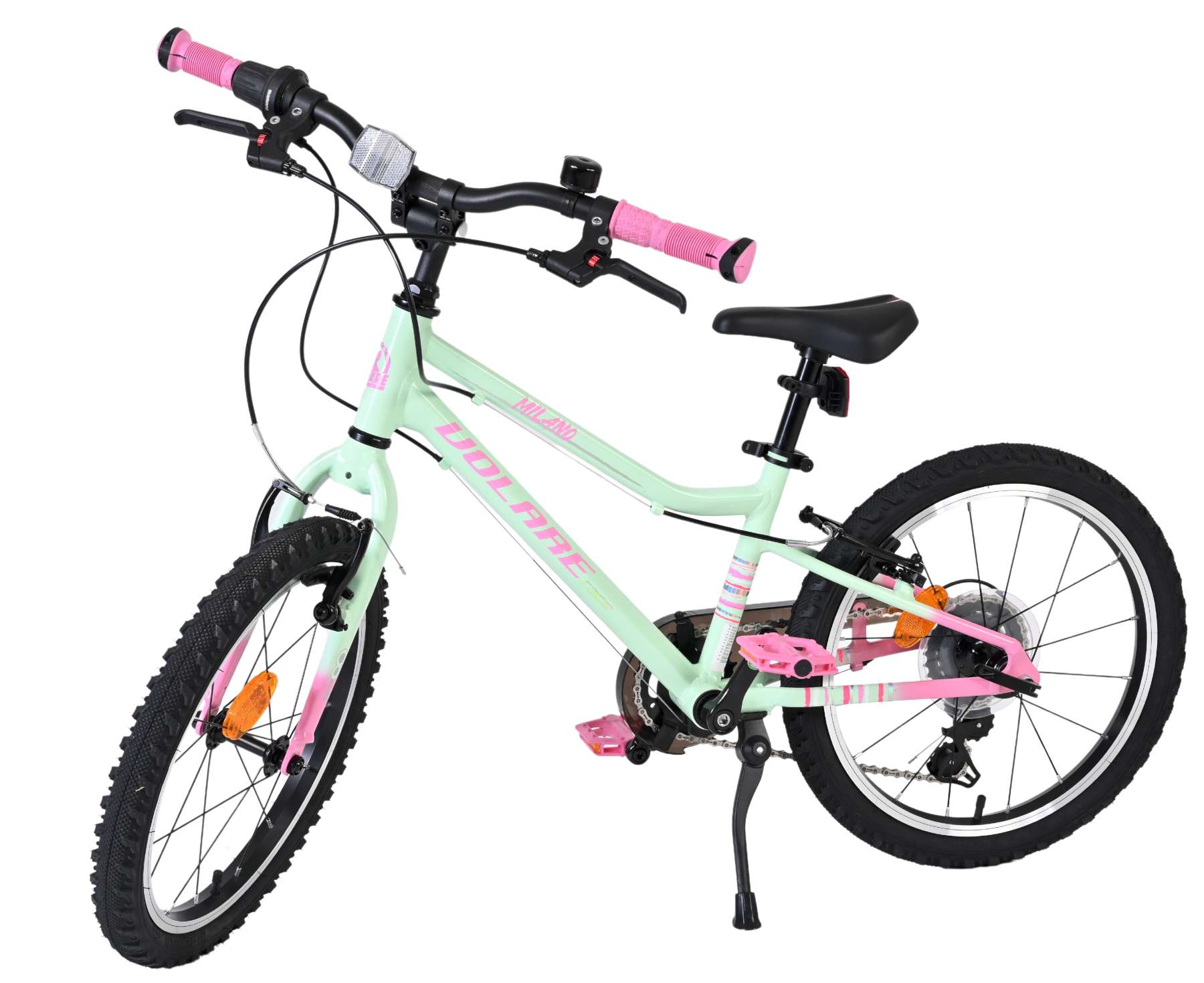 Volare Milano Kinderfiets 18 inch Meisjesfiets Groen 6 Versnellingen - Afbeelding 9