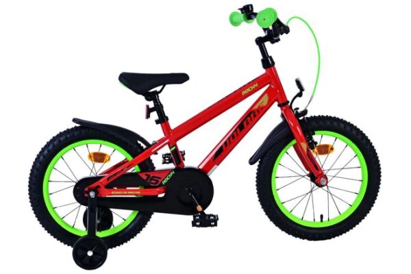Volare Rocky Kinderfiets 16 inch Jongensfiets Rood
