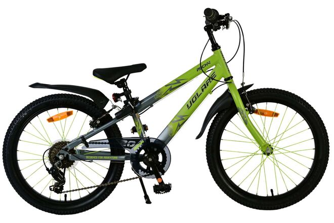 Volare Rocky Kinderfiets 20 inch Jongensfiets Groen 7 Versnellingen