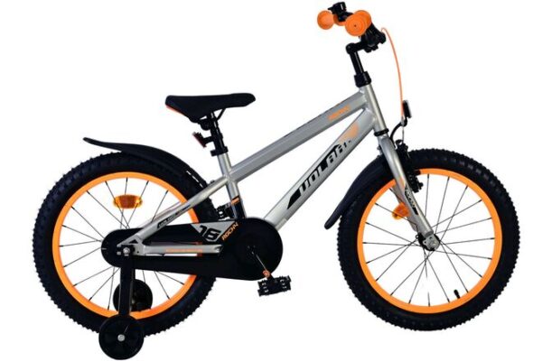 Volare Rocky Kinderfiets 18 inch Jongensfiets Grijs
