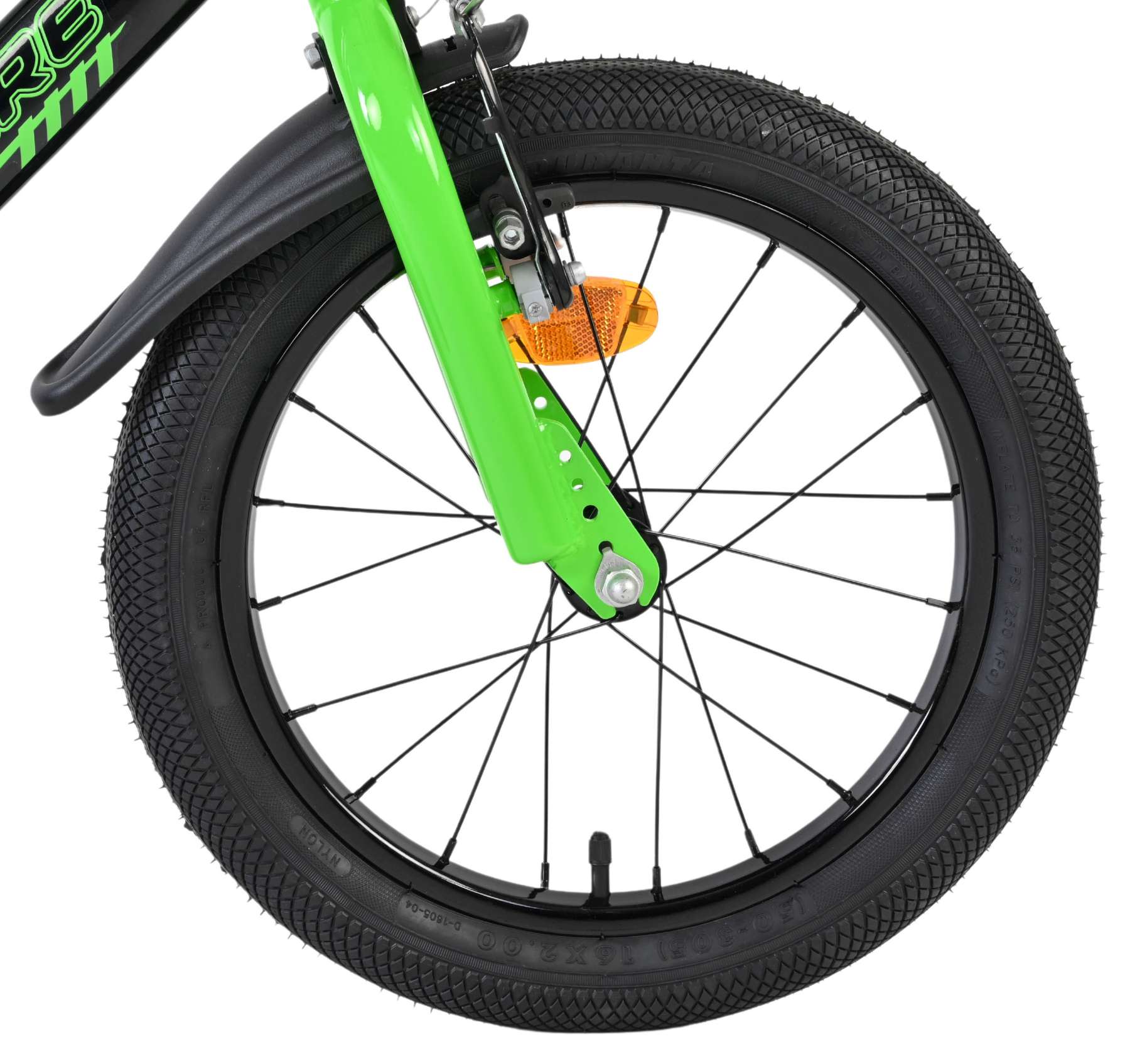 Volare Sportivo Kinderfiets 16 inch Jongensfiets Groen Twee Handremmen - Afbeelding 3