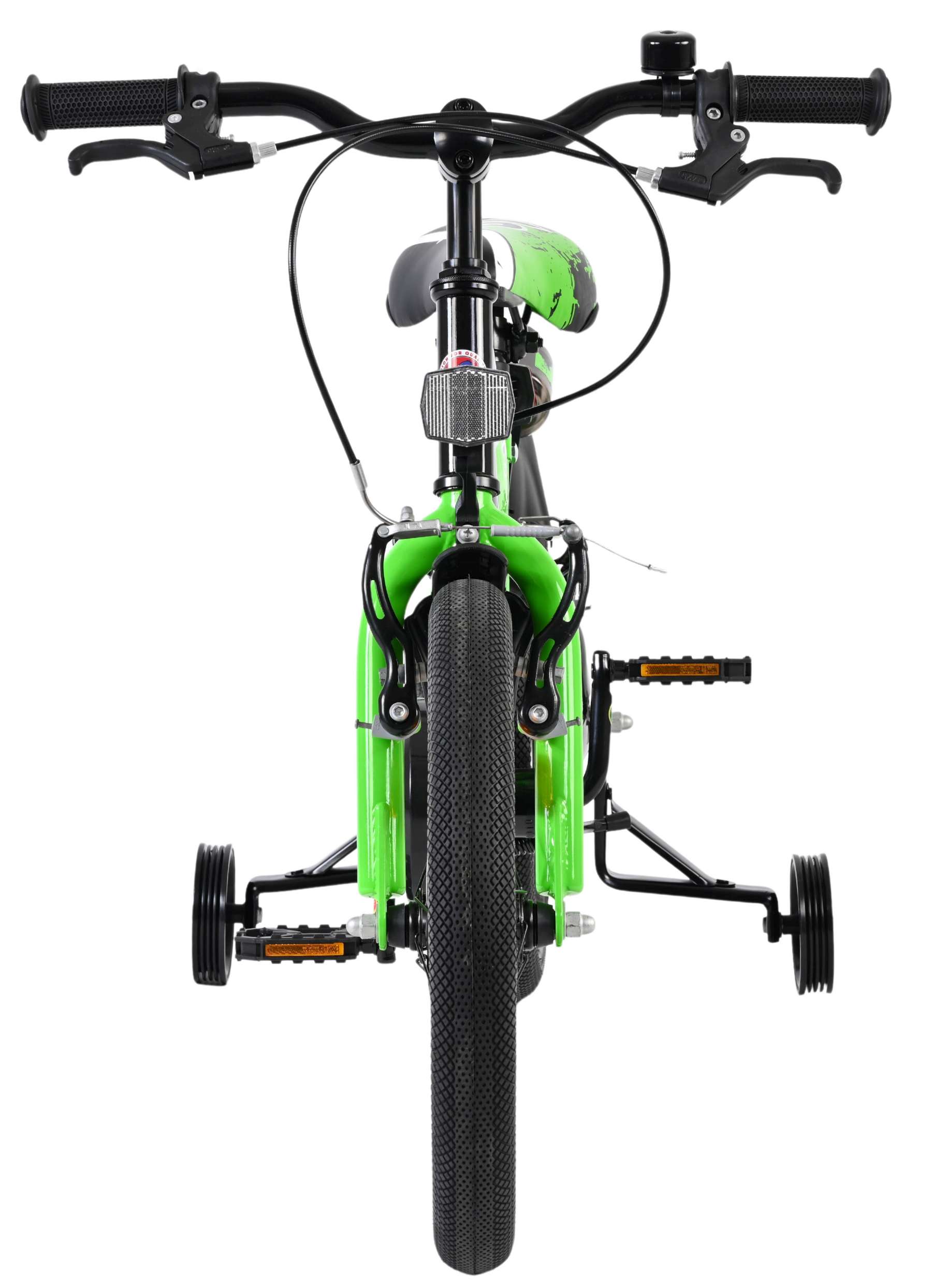 Volare Sportivo Kinderfiets 16 inch Jongensfiets Groen Twee Handremmen - Afbeelding 6