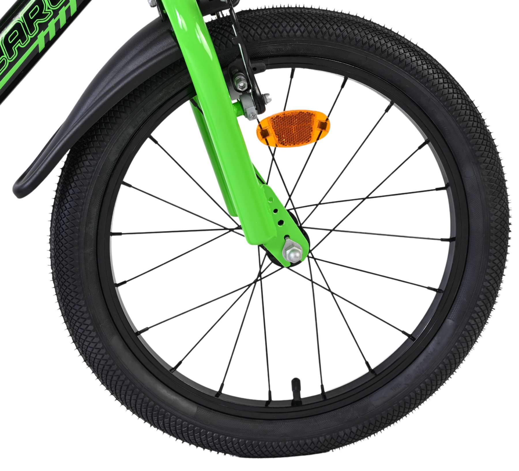 Volare Sportivo Kinderfiets 18 inch Jongensfiets Groen Twee Handremmen - Afbeelding 3