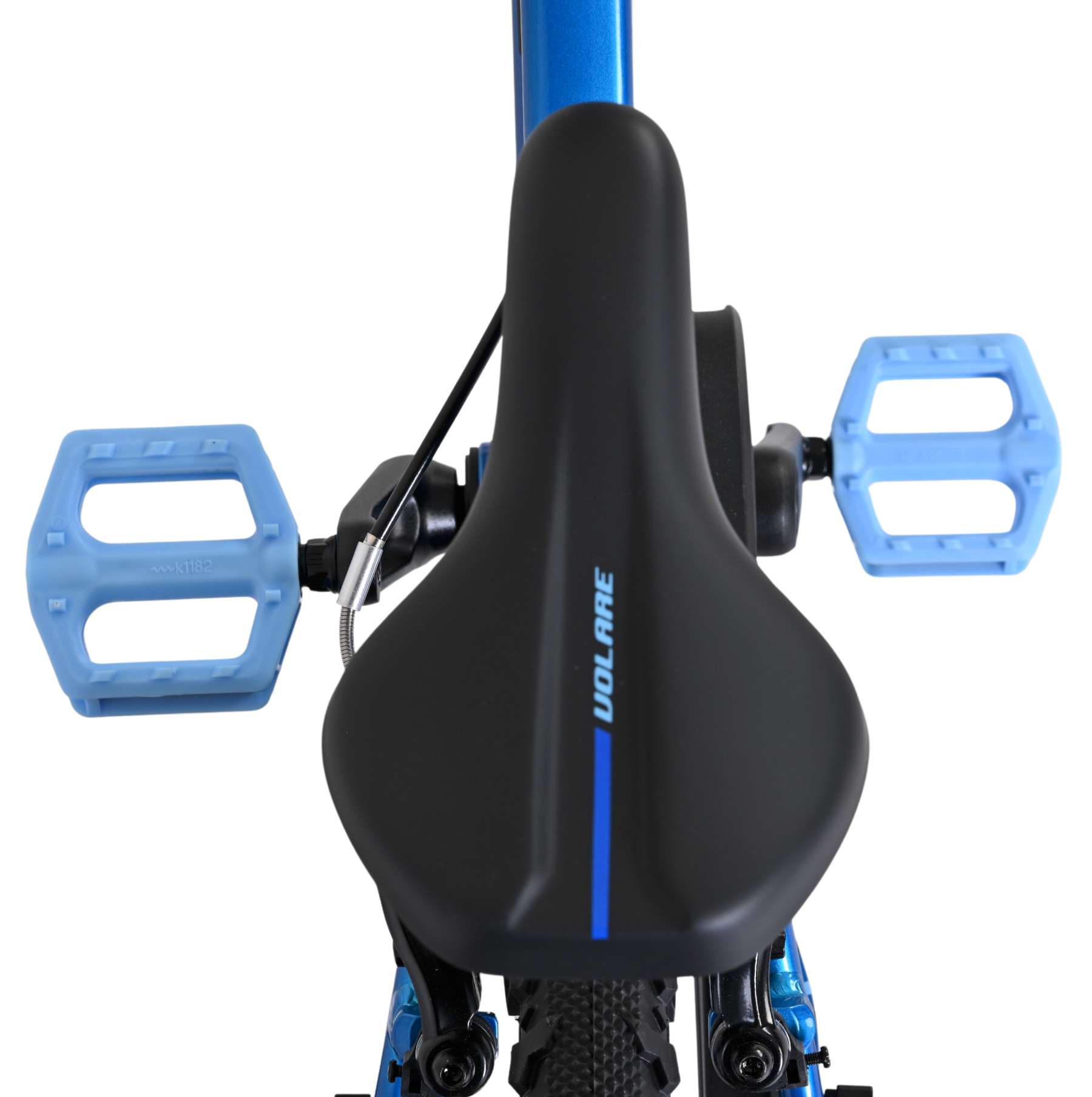 Volare Venom Kinderfiets 16 inch Jongensfiets Blauw Twee Handremmen - Afbeelding 4