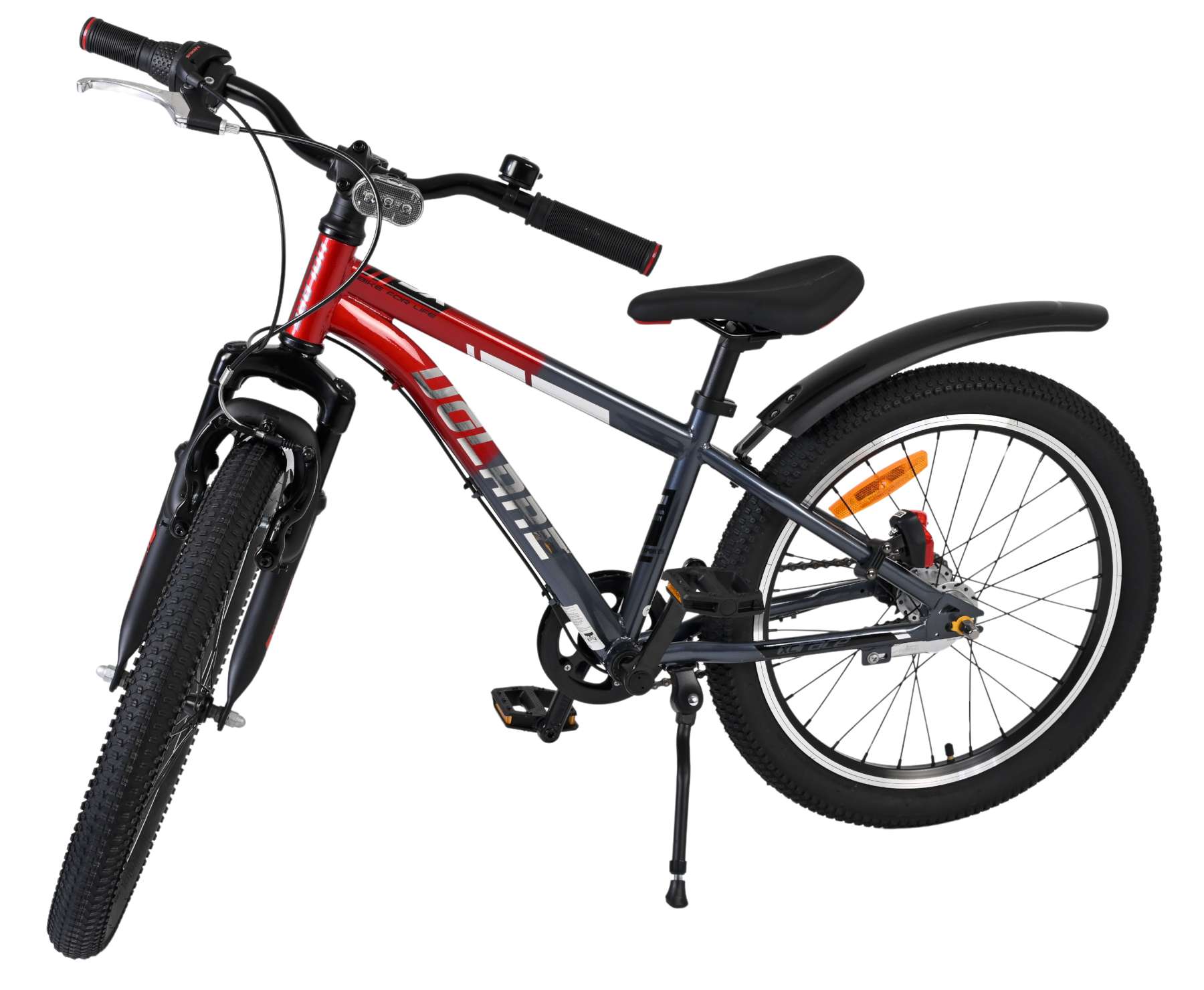 Volare XC Race Kinderfiets 20 inch Jongensfiets Rood Grijs 3 Versnellingen - Afbeelding 9