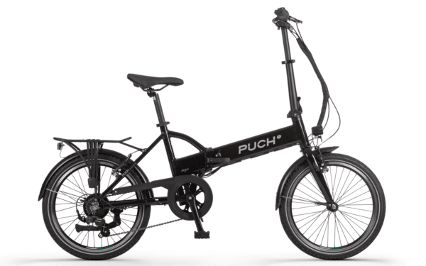 Puch E-Easy Elektrische Stadsfiets Black Glossy 36 cm