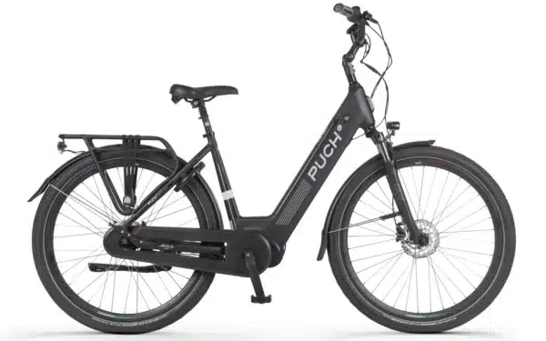 Puch E-Modern N7 Elektrische Stadsfiets Black Matt 54 cm
