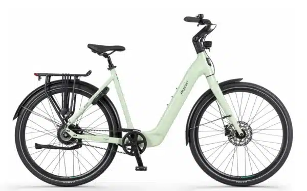 Puch E-Nova Damesfiets Light Mint Green Matt 55 cm