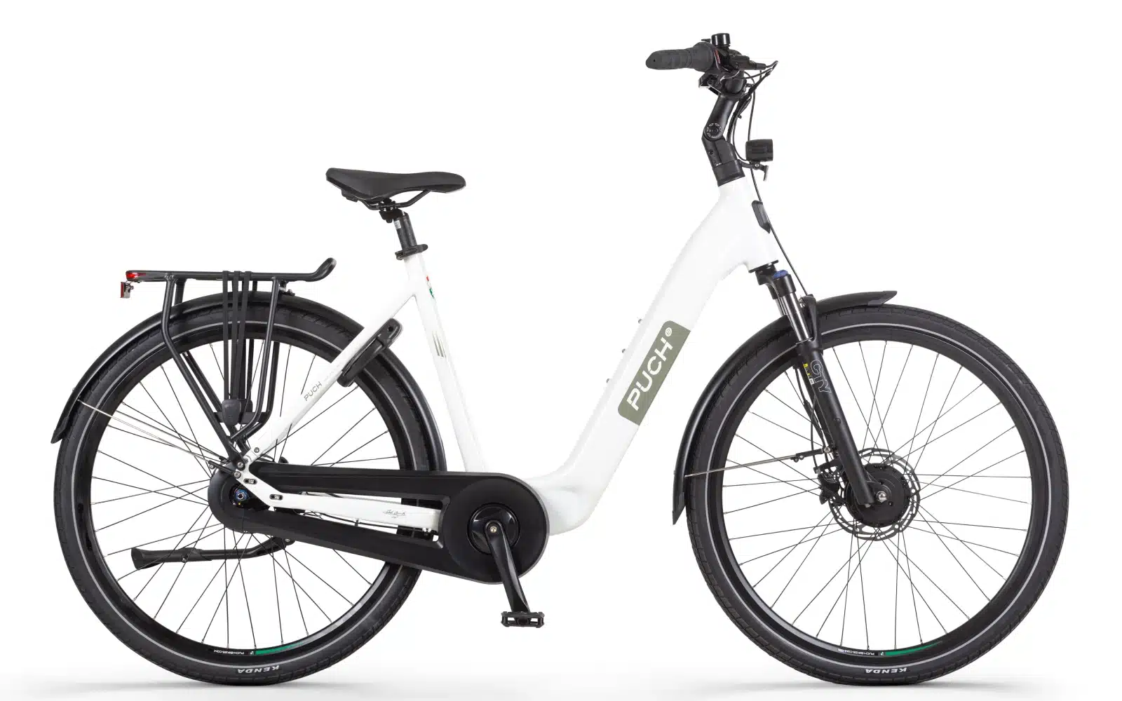 Puch E-Soul N7 Elektrische Damesfiets White Glossy 55 cm