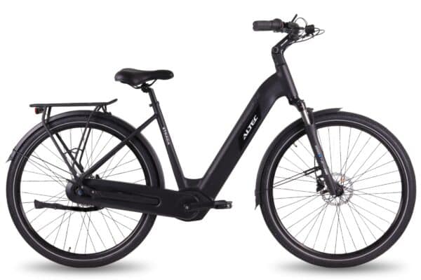 Altec Strada Volans Plus Elektrische Stadsfiets 28 inch 50 cm Zwart Mat