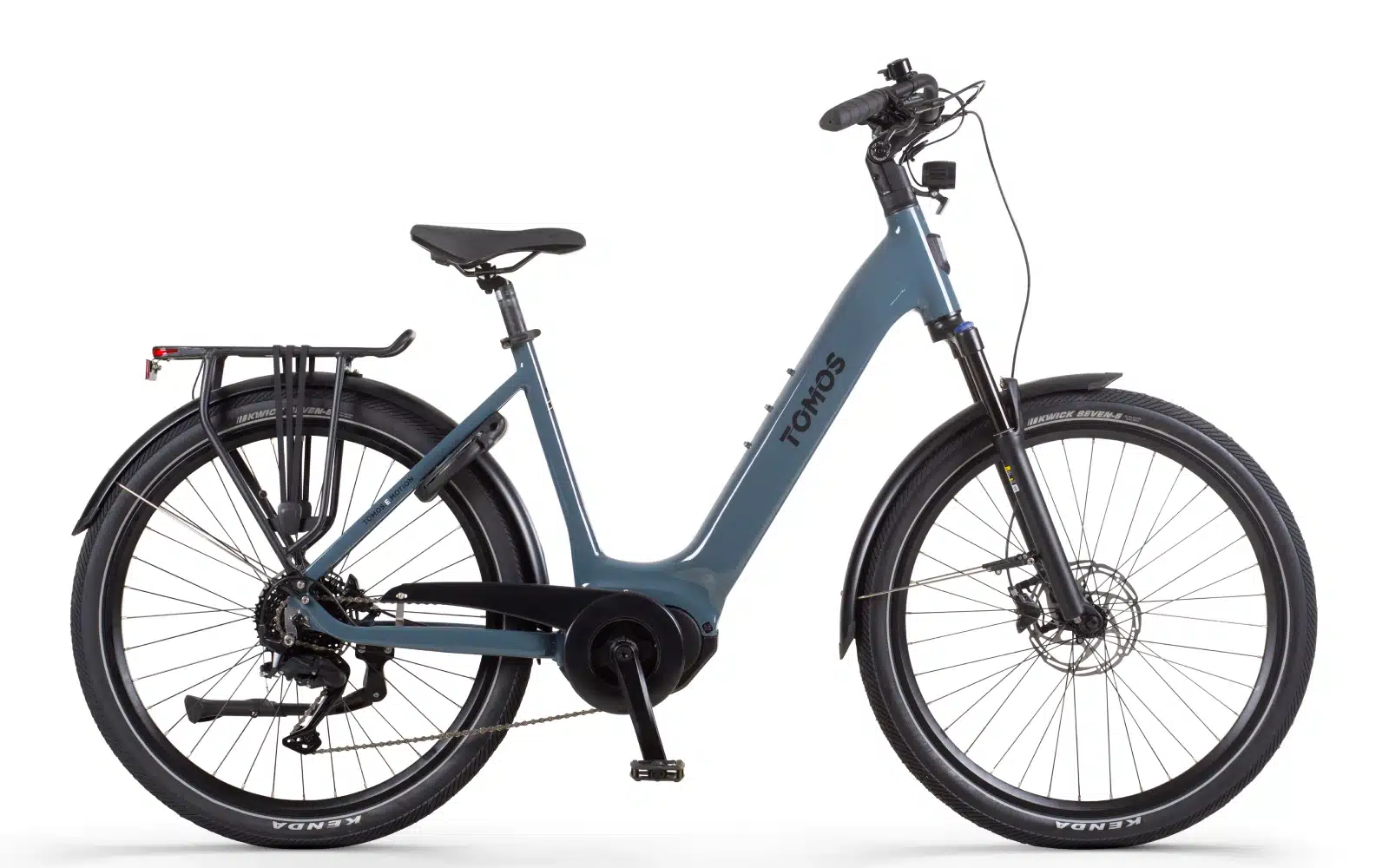 Tomos EB 17 Elektrische Damesfiets Blue Grey Glossy 55 cm