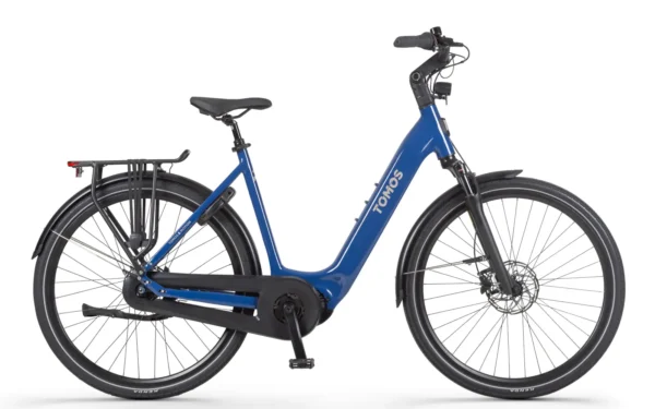 Tomos EB 20 Elektrische Damesfiets Blue Saphir Glossy 55 cm