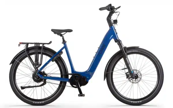Tomos EB 22 Elektrische Damesfiets Blue Saphir Glossy 55 cm