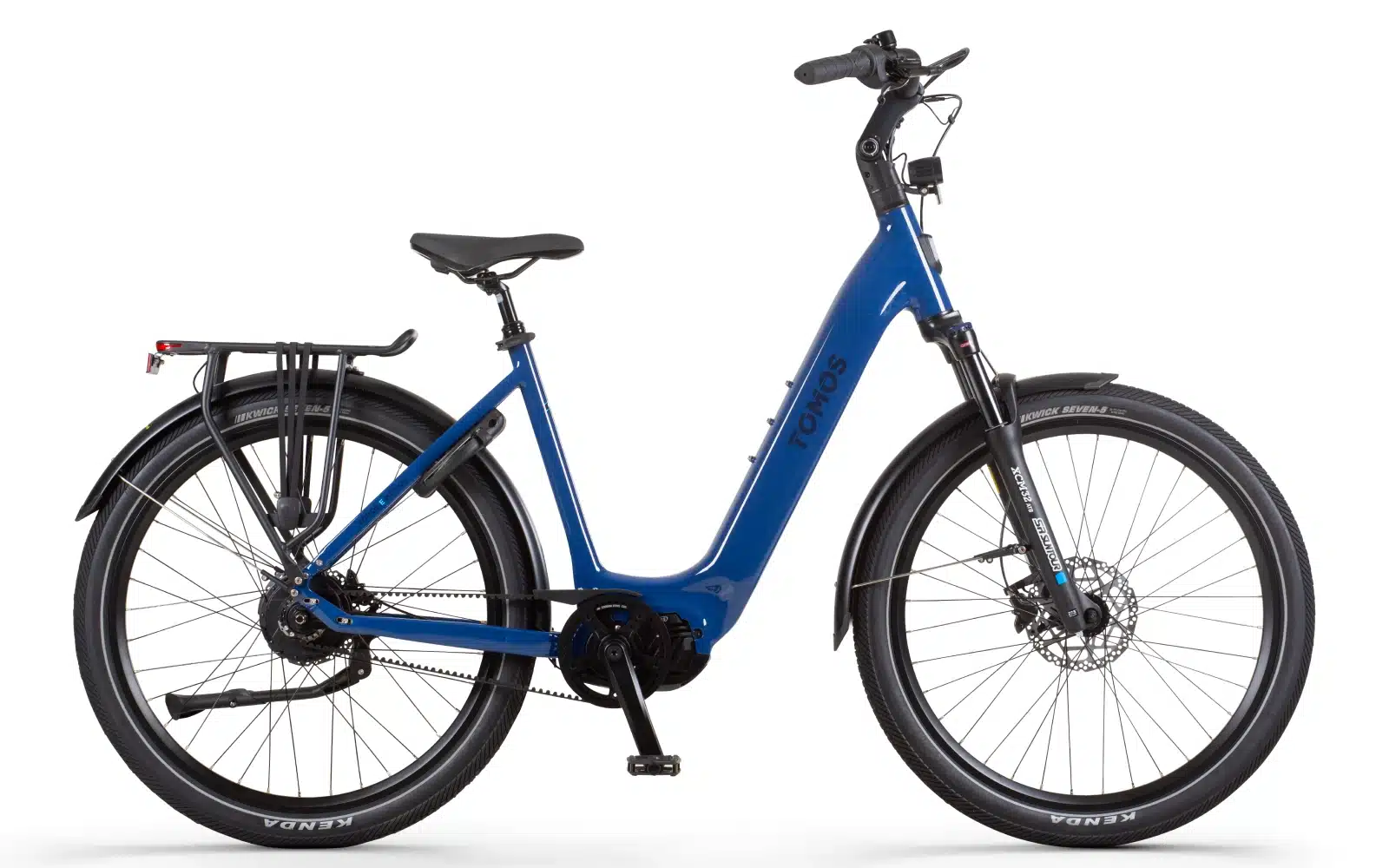 Tomos EB 22 Elektrische Damesfiets Blue Saphir Glossy 55 cm