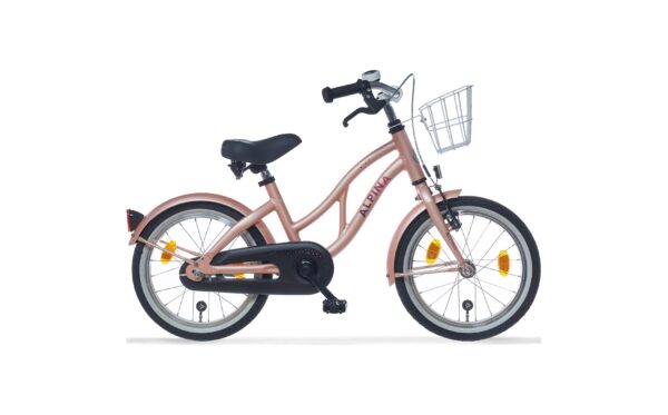 Alpina Ocean Kinderfiets 16 inch Misty Pink Matte