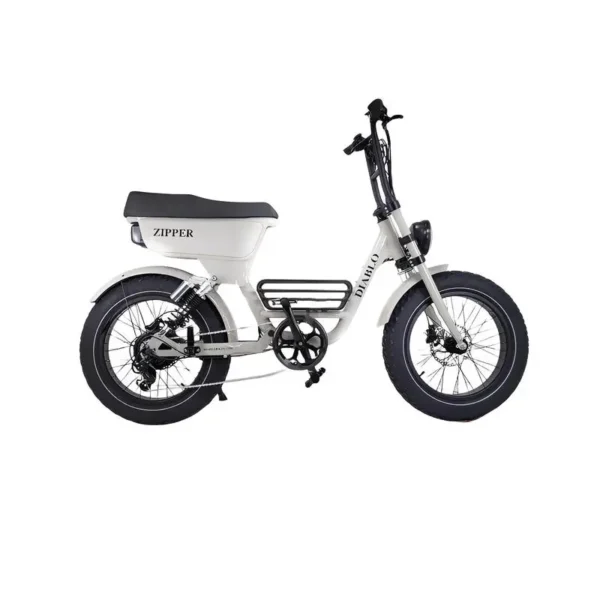 Diablo Zipper Elektrische Fatbike 20 inch Shimano 7 speed