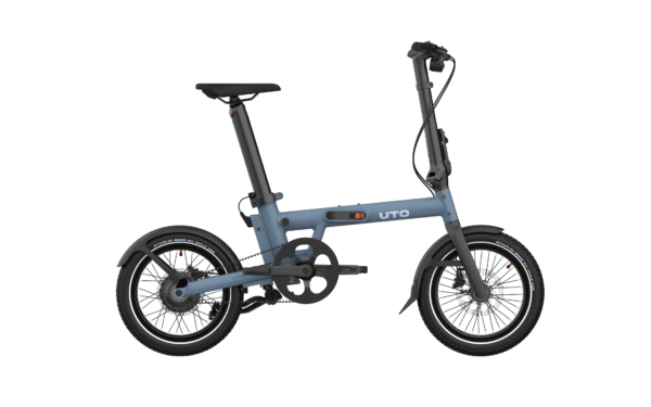 UTO PRO16 Elektrische Vouwfiets 16 inch Blauw 2 Versnellingen v0 UART